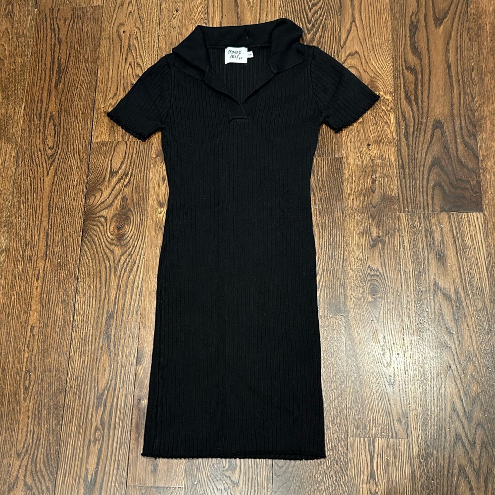 Princess Polly Penelope Ribbed Knit Dress - Picture 2 of 9